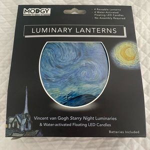 New In Box Van Gogh luminary lanterns